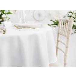 PartyDeco Table Cloths White