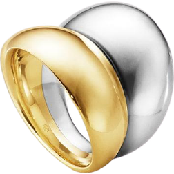 Georg Jensen Curve Ring - Gold/Silver