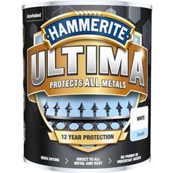 Hammerite Ultima Metalmaling Hvid 0.75L