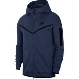 Nike Sportswear Tech Fleece Full-Zip Hoodie - Midnight Navy/Black
