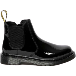 Dr. Martens Junior 2976 Chelsea Boots - Black Patent Lamper