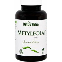 Bättre hälsa Metylfolat 100 stk