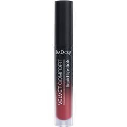Isadora Velvet Comfort Liquid Lipstick #62 Red Plum