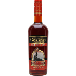 Goslings Black Seal 151 Proof Rum 75.5% 70 cl