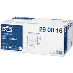 Tork Matic Soft H1 2-lag Håndklæderulle Premium 6 ruller