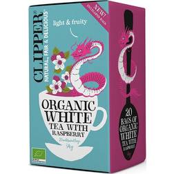 Clipper Organic White Tea Raspberry 20stk