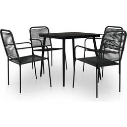 vidaXL 48569 Havemøbelsæt, 1 borde inkl. 4 stole