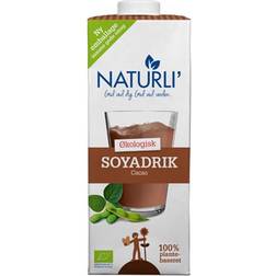 Naturli Organic Soy Drink with Cocoa 100cl
