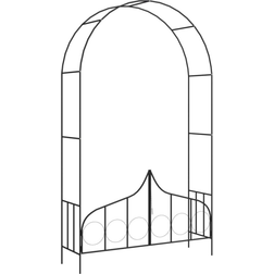 vidaXL Garden Arch with Gate 47092 138x238cm