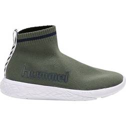 Hummel Terrafly Sock Runner Jr - Deep Lichen Green