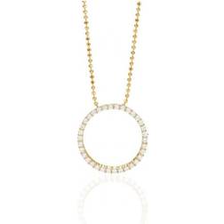 Sif Jakobs Biella Grande Pendant Necklace - Gold/White
