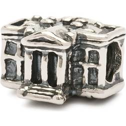 Trollbeads The White House Bead Charm - Silver