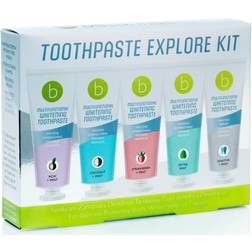BeconfiDent Whitening Toothpaste Explore Kit 5-pack