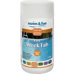 Swim & Fun Weektab Slow Chlorine Tablets 20g 1kg