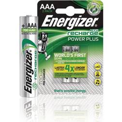 Energizer Rechargeable AAA Power Plus 2-pack