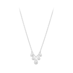 Pernille Corydon Waterdrop Necklace - Silver