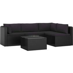 vidaXL 46554 Loungesæt, 1 borde inkl. 4 sofaer