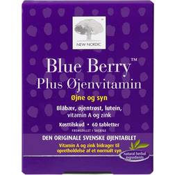 New Nordic Blue Berry Plus Øjenvitamin 60 stk