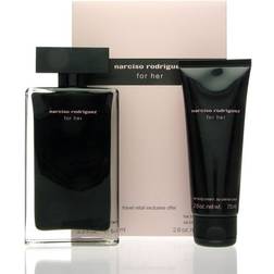 Narciso Rodriguez For Her Gift Set EdT 100ml + Body Lotion 75ml