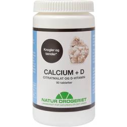 Natur Drogeriet Calcium + D Vitamin 90 stk