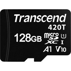 Transcend 420T microSDXC Class 10 UHS-I U1 V10 A1 128GB