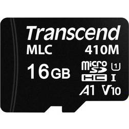 Transcend 410M MLC microSDHC Class 10 16GB