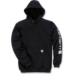 Carhartt Loose Fit Midweight Logo Sleeve Sweatshirt - Black