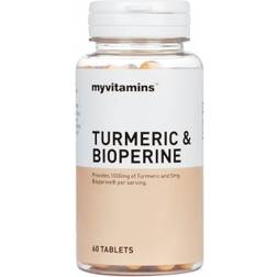 Myvitamins Turmeric & Bioperine 60 stk