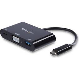 StarTech USB C-USB A/VGA/USB C M-F 1.4m