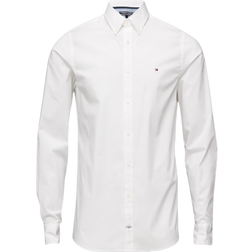 Tommy Hilfiger Stretch Slim Fit Poplin Skjorte - Bright White