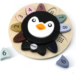 Magni Penguin Puzzle with Numbers