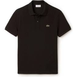 Lacoste Petit Piqué Slim Fit Polo Shirt - Black