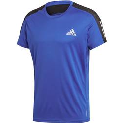 adidas Own The Run T-shirt Men - Royal Blue/Reflective Silver