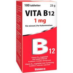Vitabalans Vita B12 1mg 100 stk