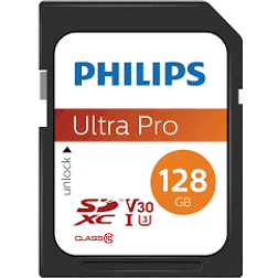 Philips Ultra Pro SDXC Class 10 UHS-I U3 V30 128GB