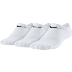 Nike No-Show Everyday Socks 3 Pairs - White/Black (SX6843-100)