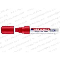 Edding 4090 Chalk Marker 4-15mm Red