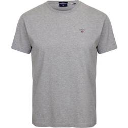 Gant Original T-shirt - Light Grey Melange