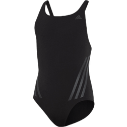 adidas Junior Pro V 3-Stripes Swimsuit - Black/Carbon (DQ3276)