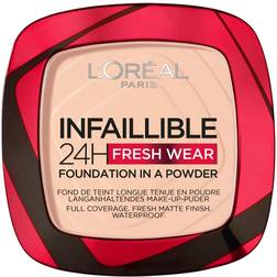 L'Oréal Paris Infaillible 24H Fresh Wear Foundation in a Powder #180 Rose Sand