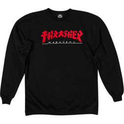 Thrasher Magazine Godzilla Crewneck Sweatshirt - Black