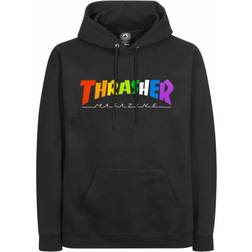 Thrasher Magazine Rainbow Mag Hoodie - Black