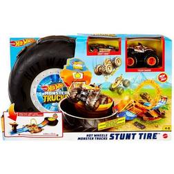 Mattel Hot Wheels Monster Trucks Stunt Tire Playset