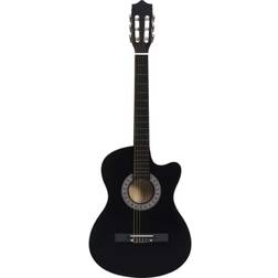 vidaXL Acoustic Western Guitar Cutaway 6 String