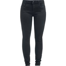 Noisy May Nmjen Normal Waist Skinny Fit Jeans - Black