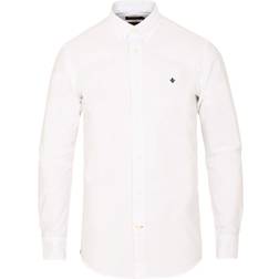 Morris Oxford Button Down Cotton Shirt - White