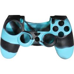 Teknikproffset PS4 Controller Silicone Grip - Camouflage Turquoise