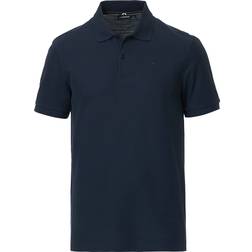 J.Lindeberg Troy Cotton Polo Shirt - Blue/JL Navy
