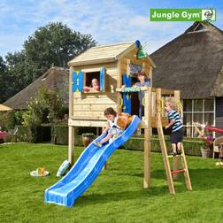 Jungle Gym Playhouse Tower L Complete Incl Slide