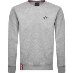 Alpha Industries Basic Small Logo Sweatshirts - Grey